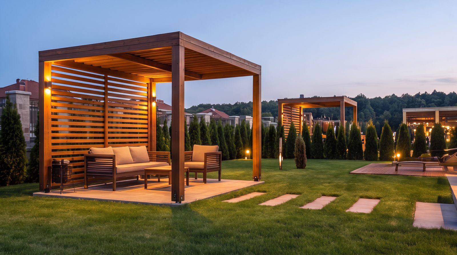 Garden BBQ zone